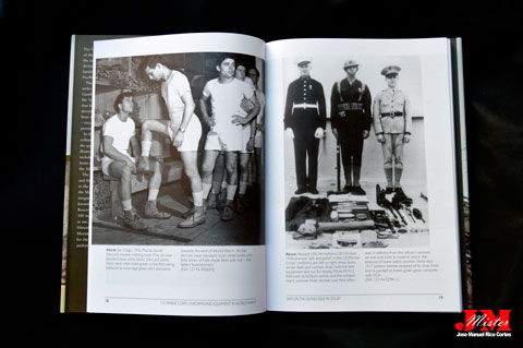"US Marine Corps Uniforms and Equipment in the Second World War" (Uniformes y equipo de la Infantería de Marina de los Estados Unidos en la Segunda Guerra Mundial)