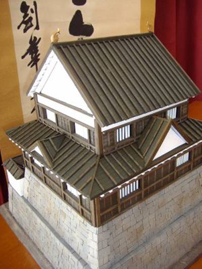 Maqueta a escala del Castillo Matsuyama o Kinki - foto 6