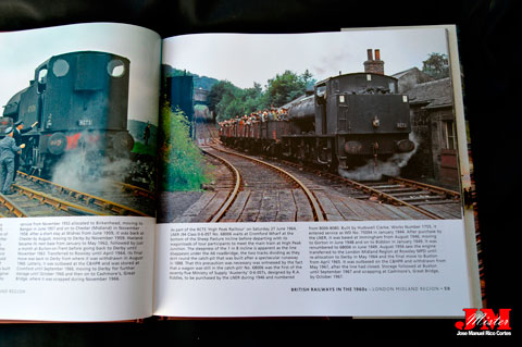 "British Railways in the 1960s. London Midland Region" (Ferrocarriles británicos en la década de 1960. La región de Midland de Londres)