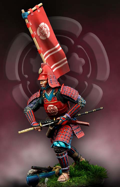 Guerrero del Clan Nobunaga - Escala 75mm