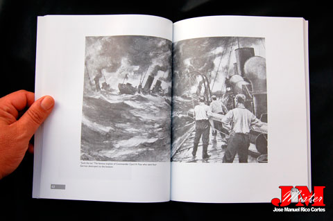"The Great War At Sea - The Opening Salvos. Contemporary Combat Images from the Great War" (La Gran Guerra en el mar - las primeras salvas. Imágenes contemporáneas de combate de la gran guerra)