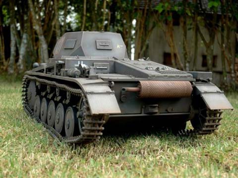 Panzer II Ausf.B Aleman - Escala 1/6