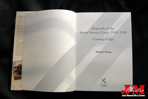 "Postcards of the Army Service Corps 1902 - 1918" (Tarjetas postales de los Cuerpos de Servicio de la Armada 1902 - 1918)