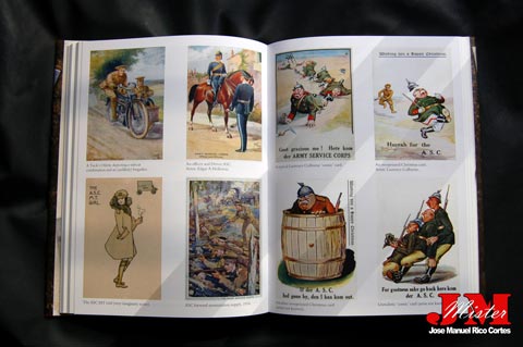 "Postcards of the Army Service Corps 1902 - 1918" (Tarjetas postales de los Cuerpos de Servicio de la Armada 1902 - 1918)