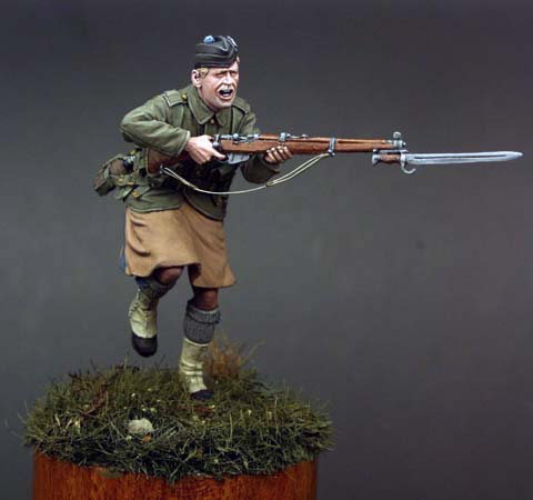 Private - 14th Bn London Regiment - Escala 54mm