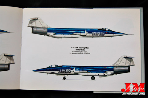  "Profiles of Flight - Lockheed F-104 startfighter" (Perfiles de vuelo - Lockheed F-104 starfighter)