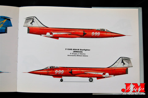  "Profiles of Flight - Lockheed F-104 startfighter" (Perfiles de vuelo - Lockheed F-104 starfighter)
