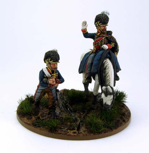 General Mercer en Waterloo - Escala 28mm