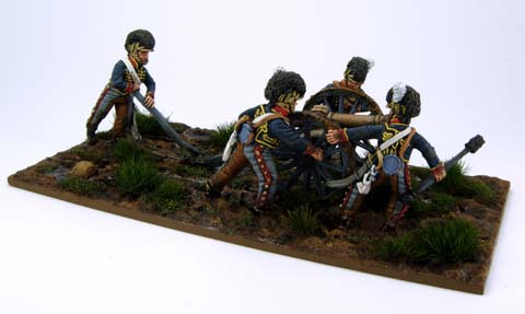 Regimiento Real de Artillería Montada del Ejército Británico - Escala 28mm