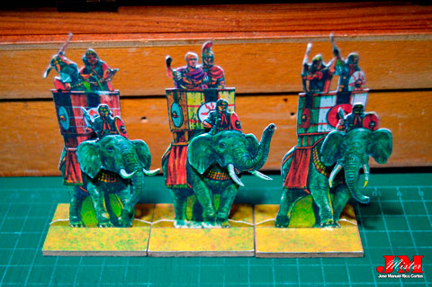 Elefantes de Guerra Romanos.