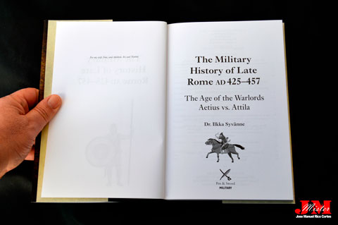 "Military History of Late Rome 425–457" (Historia militar de la Roma tardía  425–457)