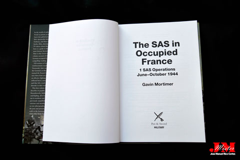 "The SAS in Occupied France. 1 SAS Operations, June to October 1944" (El SAS en la Francia ocupada. Operaciones 1 SAS, de junio a octubre de 1944)