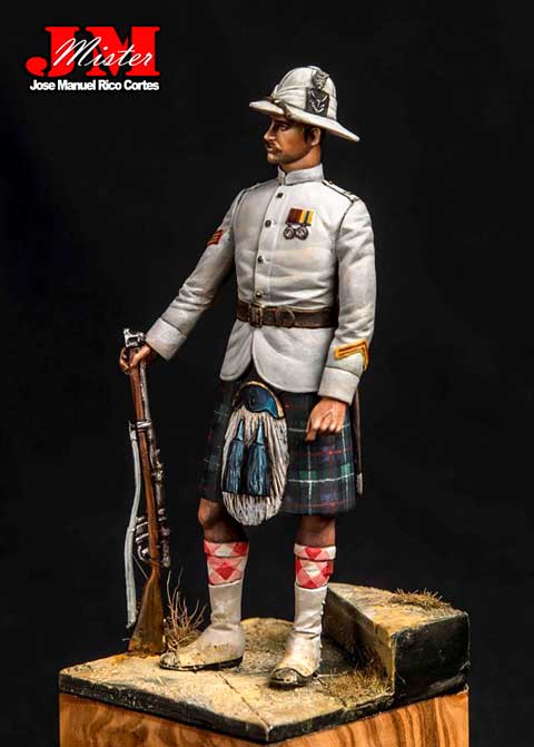Seaforth Highlander 1909 - Escala 75mm