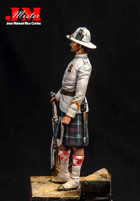 Seaforth Highlander 1909 - Escala 75mm