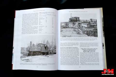 "Allied Railways of the Western Front - Narrow Gauge in the Somme Sector" (Ferrocarriles aliados del frente occidental: Vía estrecha en el sector Somme)