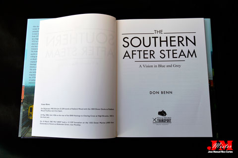 "The Southern After Steam. A Vision in Blue and Grey" (El Sur después del vapor. Una visión en azul y gris)