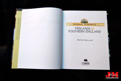 "Regional Tramways  - Midlands and Southern England" (Tranvías Regionales - Midlands y el Sur de Inglaterra)