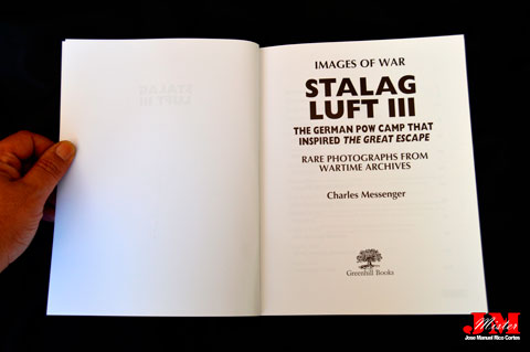 "Stalag Luft III. The German POW Camp that Inspired The Great Escape" (Stalag Luft III. El campamento alemán de prisioneros de guerra que inspiró a The Great Escape). 