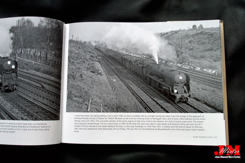 "Southern Steam Recollections. A Portrait of the Last Years " (Recuerdos del vapor del sur. Un retrato de los últimos años.)