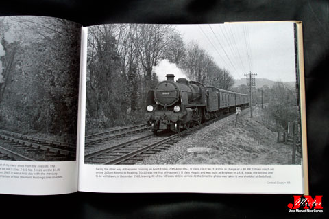 "Southern Steam Recollections. A Portrait of the Last Years " (Recuerdos del vapor del sur. Un retrato de los últimos años.)