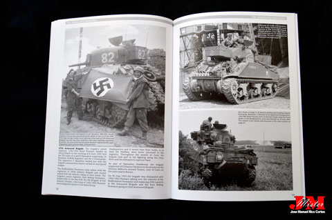 "TankCraft 02. Sherman Tanks. British Army and Royal Marines. Normandy Campaign 1944" (TankCraft 02. Tanques Sherman. Ejército británico y Marines Reales. Campaña de Normandía 1944)