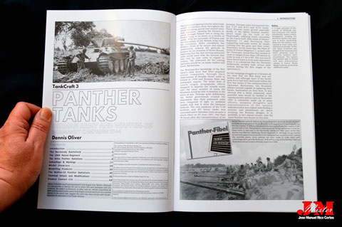 "TankCraft 03.  Panther Tanks. German Army and Waffen-SS, Normandy Campaign 1944" (TankCraft 03. Los tanques Pantera. Ejército alemán y Waffen-SS, Campaña de Normandía 1944)