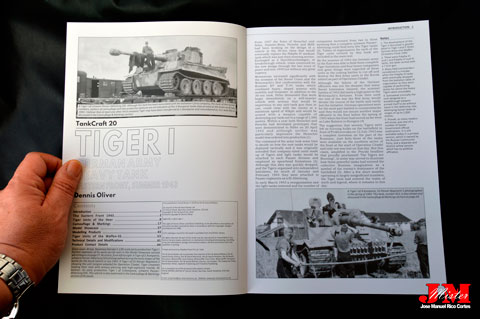 "TankCraft 20 - Tiger I. German Army Heavy Tank. Eastern Front, Summer 1943" (TankCraft 20 - Tiger I. Tanque pesado del ejército alemán. Frente oriental, verano de 1943)
