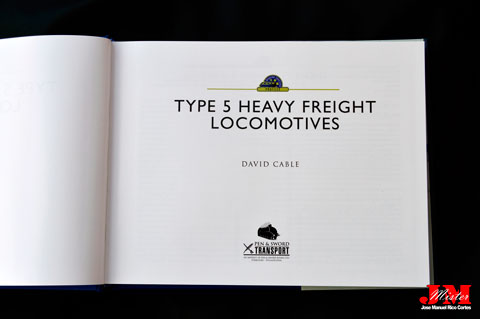  "Type 5 Heavy Freight Locomotives" (Locomotoras Pesadas de carga  Tipo 5)