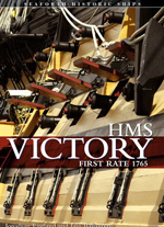 "HMS Victory. First-Rate 1765." (HMS Victoria. 1765.)