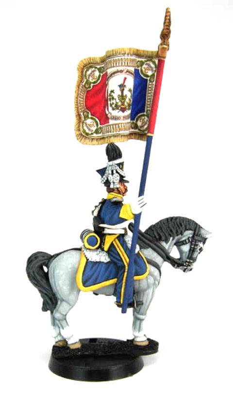 Porta Aguila del 7th Batallon de Lanceros Polacos de Vistula.  