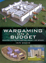 "Wargaming on a Budget. Gaming Constrained by Money or Space" (Presupuesto para Juegos de Guerra. Juegos Limitados por dinero o Espacio)