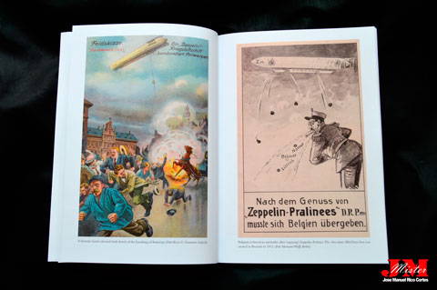  "The Zeppelin Offensive. A German Perspective in Pictures and Postcards." (La ofensiva de Zeppelin. Una perspectiva alemana en imágenes y postales.)
