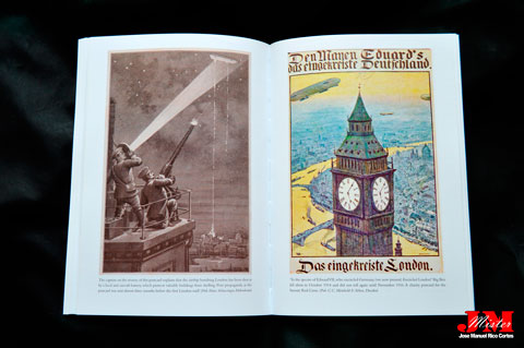  "The Zeppelin Offensive. A German Perspective in Pictures and Postcards." (La ofensiva de Zeppelin. Una perspectiva alemana en imágenes y postales.)