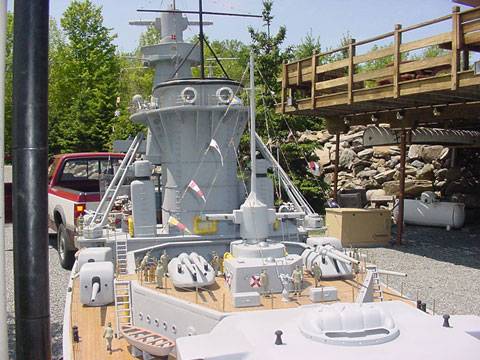 Durante cerca de seis años y con un presupuesto de unos 7000 euros, William a estado construyendo el acorazado de la clase Deutschland Admiral Graf Spee