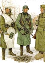 Uniformes Alemanes - Frente Ruso 1941/1943.   