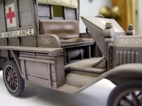 Ambulancia For Model T A.F.S  - Escala: 1/35