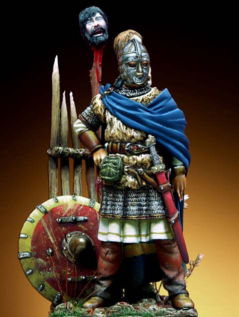 Jefe Anglo-Saxon - VII Century D.C. - Escala 75mm
