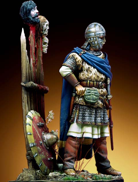 Jefe Anglo-Saxon - VII Century D.C. - Escala 75mm
