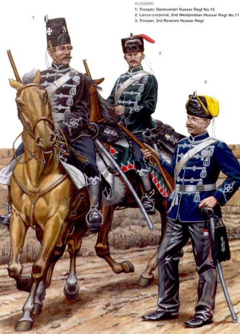 El Ejército de la Confederación Alemana del Norte 1870.  