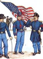En abril de 1861, al dar comienzo la Guerra de Secesión, o Guerra Civil Estadounidense