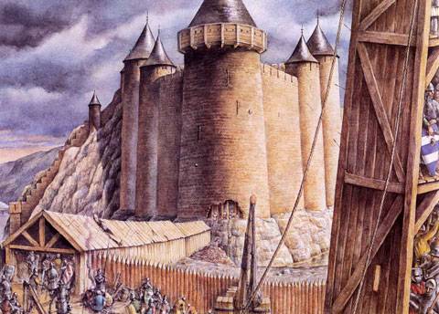 Asedio de Chateau Gaillard 1203-1204