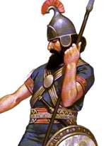 El ejército Asirio.  
