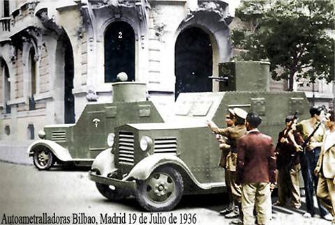 Su nombre era “carro blindado Bilbao Modelo 1932” y se llegaron a construir alrededor de 50 vehículos en dos producciones diferentes