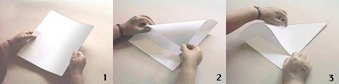 creación de un avion de papel paso a paso - 1