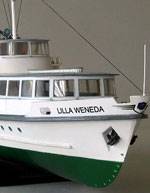 Recortable de Papel del Ferry de Pasajeros Lilla Veneda