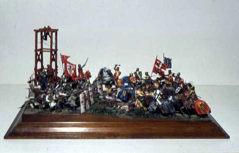 Diorama de la Batalla de Montaperti