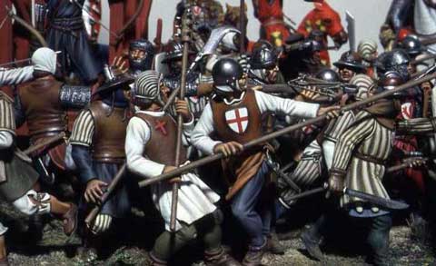 Diorama de la Batalla de Montaperti
