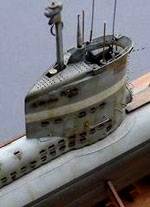 Submarino U-Boot tipo XXIII de Special Navy a escala 1/72. 