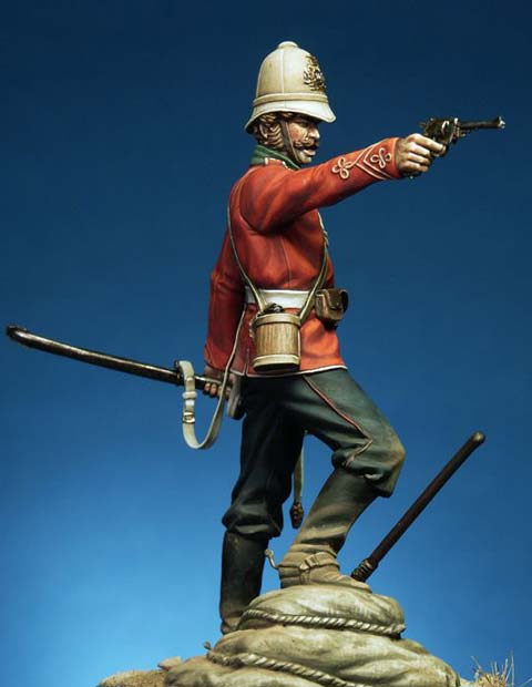 Oficial Britanico 1870-85 - Escala 75mm. 