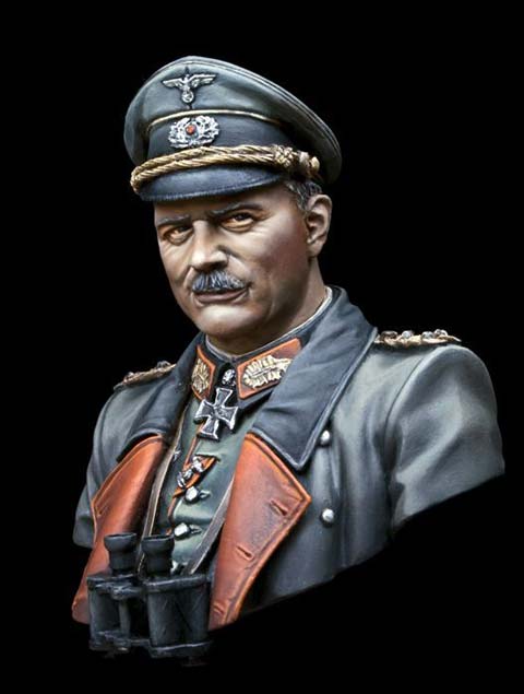 Busto General  Heinz Wilhelm Guderian - Escala 200mm